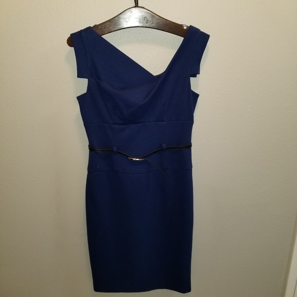 Blue dress